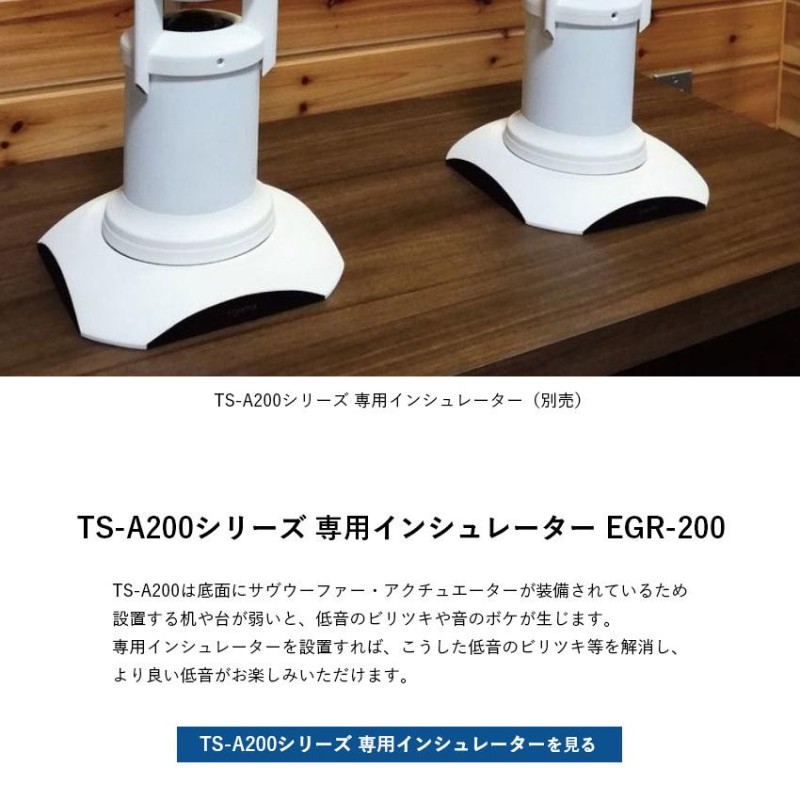 一番安い スピーカー デスクトップサイズ Egretta エグレッタ TS-A200s