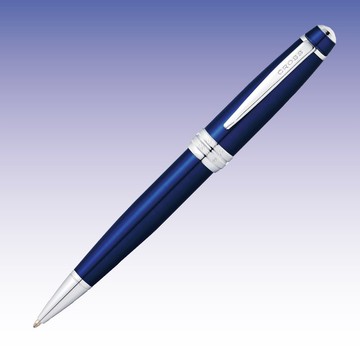 CROSS Bailey貝禮系列藍亮漆原子筆免費刻字  (原廠正貨)