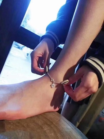 阿贊 純銀 符管腳鏈 #銀飾 #腳鏈 #佩戴禁忌
