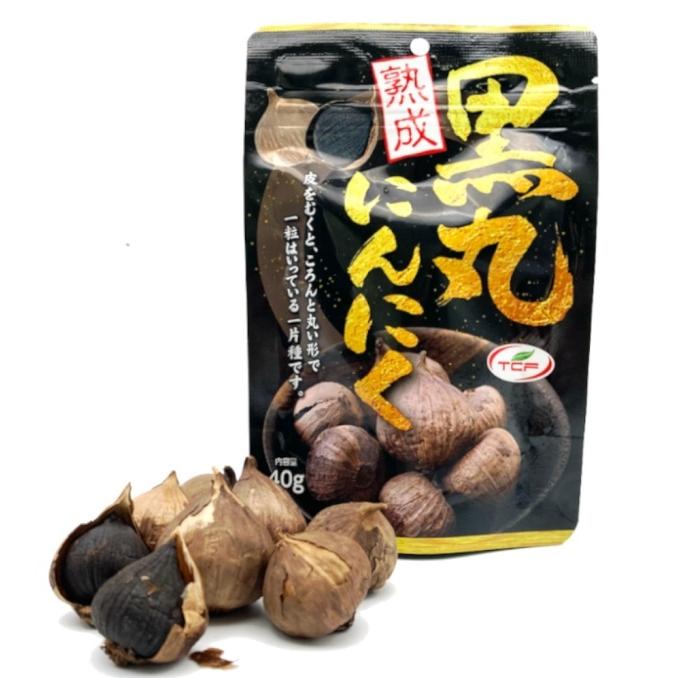 12 7エントリーで 4％ 送料無料 天長食品 TCF 黒丸にんにく 40g×20個