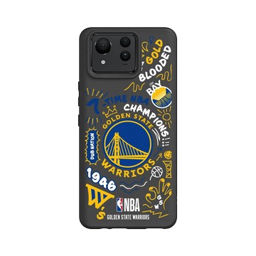 Zenfone 11 Ultra SolidSuit 黑 - NBA - 塗鴉系列-金州勇士 Golden State Warriors - Graffiti
