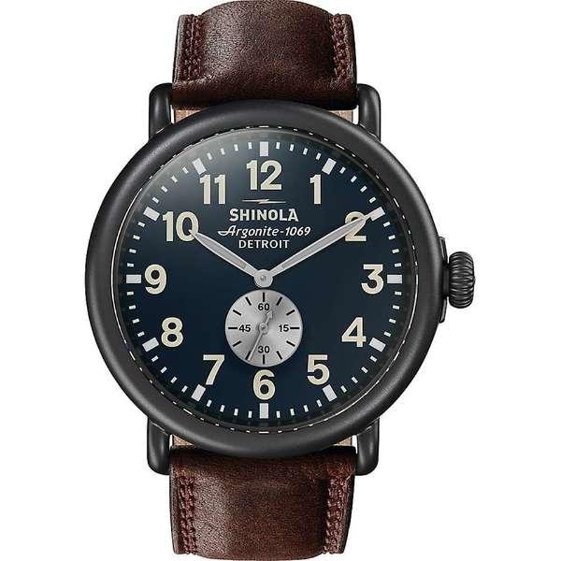 シャイノーラ メンズ 腕時計 アクセサリー Shinola The Runwell 47MM