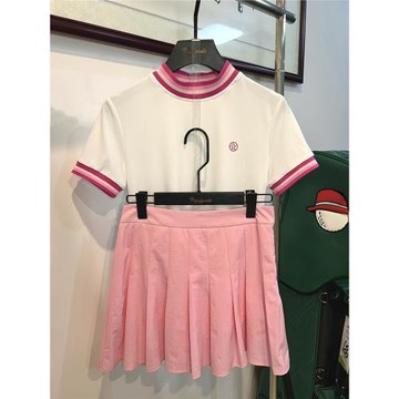 高爾夫服裝女速干顯瘦韓版高爾夫短袖女高爾夫套裝高爾夫女裙golf