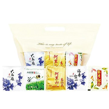 新造茗茶精選台灣五款特色茶包組/40入/袋