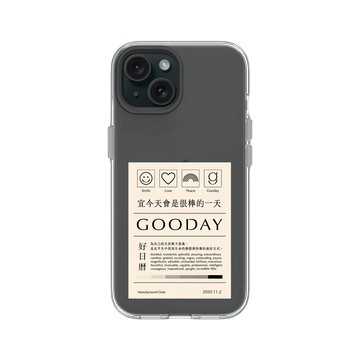 iPhone 15 Clear 透明 - 好日曆 GOODAY (星期安有限公司) - 今天會是很棒的一天
