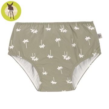 德國Lassig-嬰幼兒抗UV游泳尿布褲-棕櫚微風