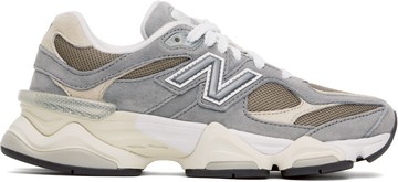 New Balance 灰色 & 驼色 9060 运动鞋