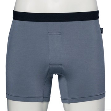 SOLIS 墨烯哥系列M-XXL素面合身四角男褲(鑄鐵灰)