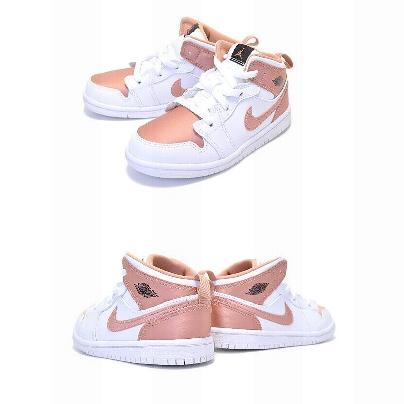 ナイキ ジョーダン 1 トドラー NIKE JORDAN 1 MID(TD) white