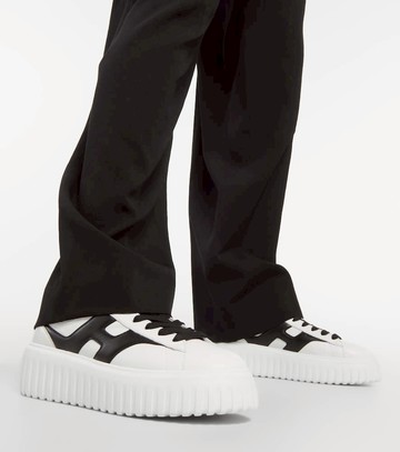 Hogan H-Stripes leather sneakers