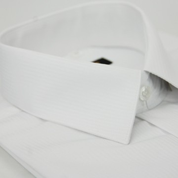 金安德森 白色吸排窄版短袖襯衫