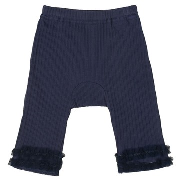 akachan honpo - 7分 內搭褲-深藍色