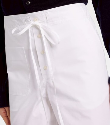 Victoria Beckham Cotton poplin tapered pants