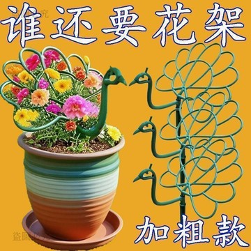 優選下殺🎁太陽花架支架支撐杆支撐架多層固定固定架棒棒糖孔雀造型柵欄6cA3