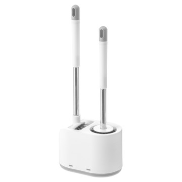 comet 矽膠浴室馬桶清潔刷 2款  White  1組