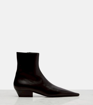 Saint Laurent Jill leather ankle boots