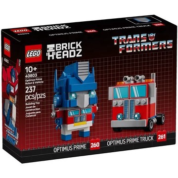 【台中翔智積木】 LEGO 樂高 BrickHeadz 40803 變形金剛 柯博文 柯博文機器人&車輛