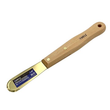 CHILI 32mm/1.2吋-長木柄 低火花黃銅刮刀-圓刃 BBR-32