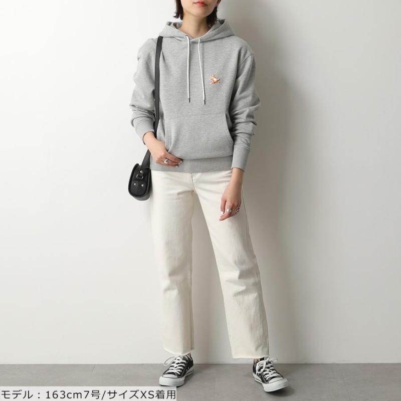 買得 メゾンキツネ パーカー CHILLAX FOX PATCH HOODIE XS - トップス