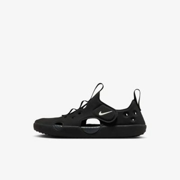 Nike 耐吉 Sunray Protect 4 PS [HF6277-001] 中童 運動涼鞋 休閒鞋 舒適 黑白