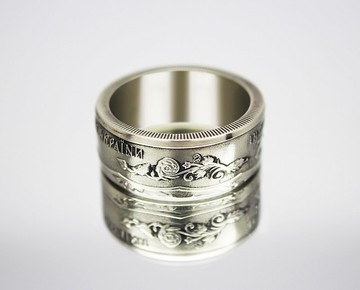 烏克蘭硬幣戒指 2 格里夫納 2017 烏克蘭珠寶烏克蘭項鍊