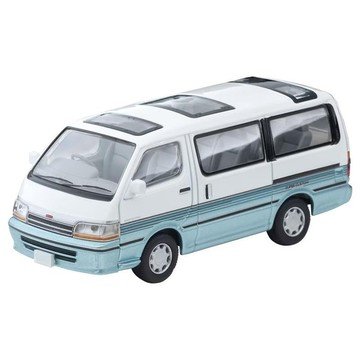 TOMYTEC LV-N208d HIACE Super Custom 白/天空藍 in 90s