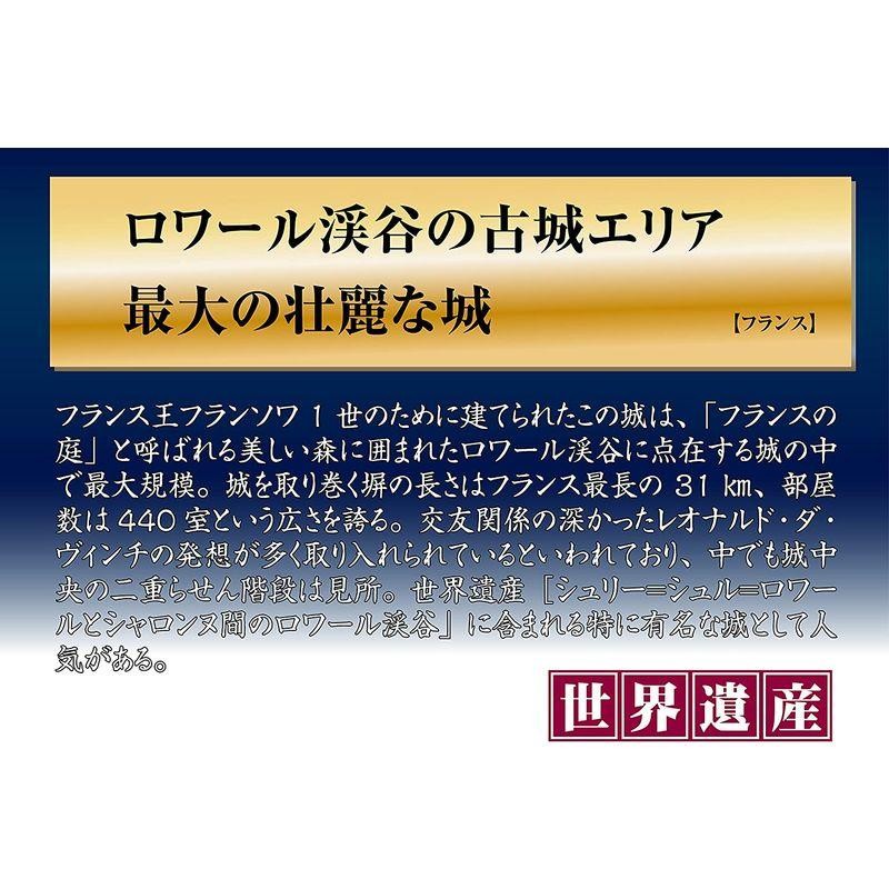 世界極小1000マイクロピース ジグソーパズル 世界遺産 シャンボール城